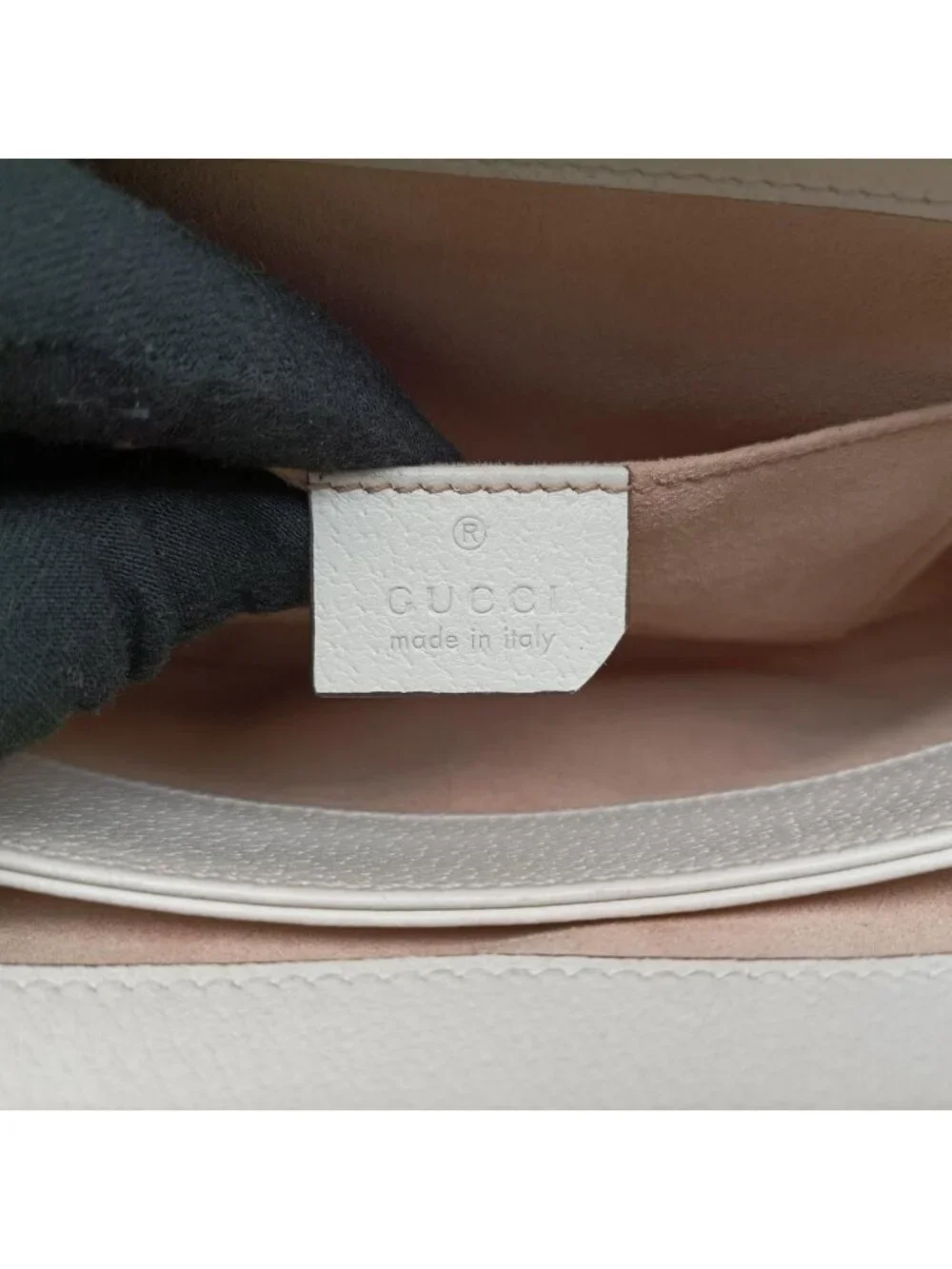 Gucci Ophidia Beige White Multicolor Leather Shoulder Bag